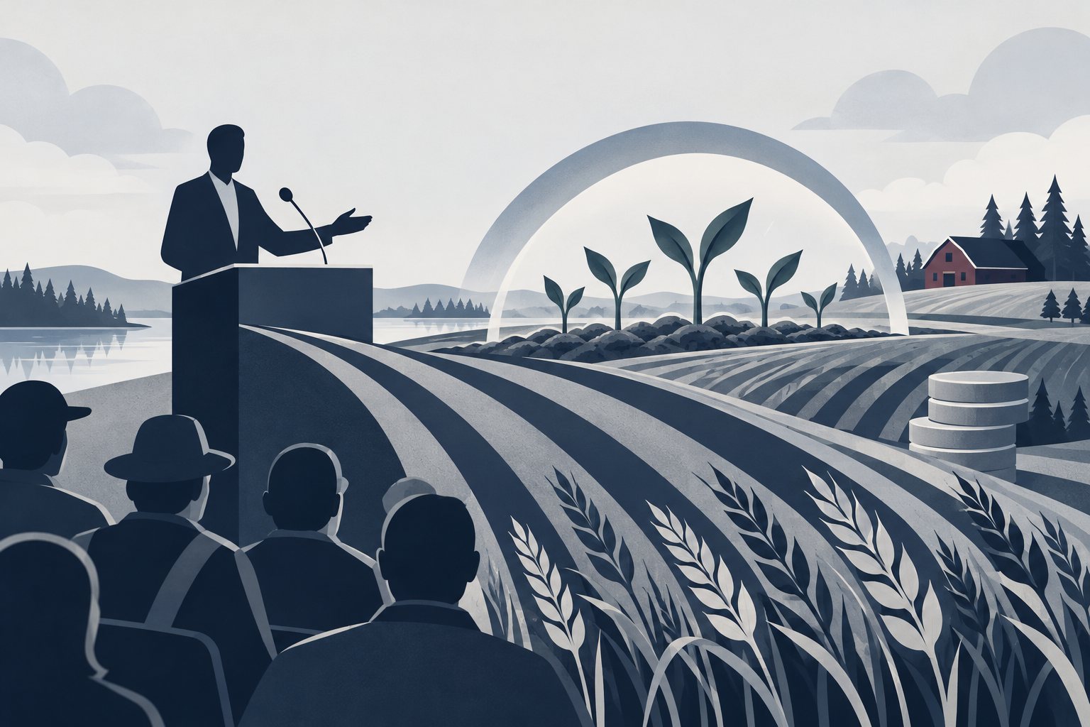 Ilustrație: Comisarul Hansen cere oprirea tăierilor din bugetul Politicii Agricole Comune