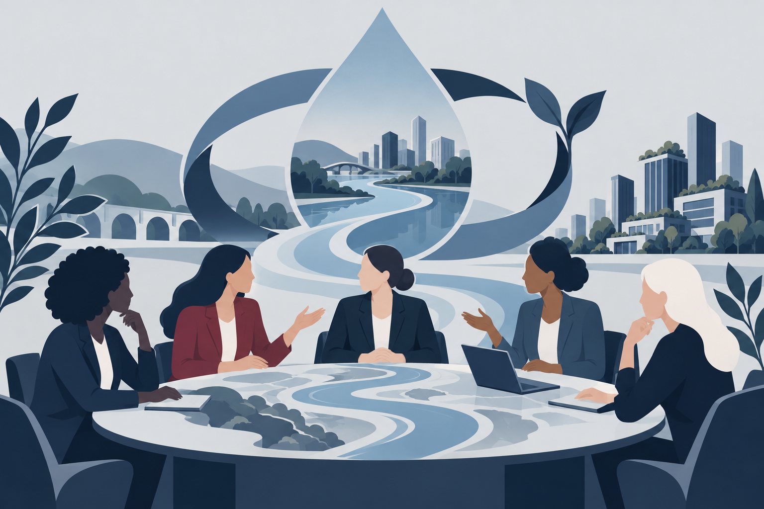 Ilustrație: Comisarul Jessika Roswall a prezentat noile priorități europene pentru climă și apă