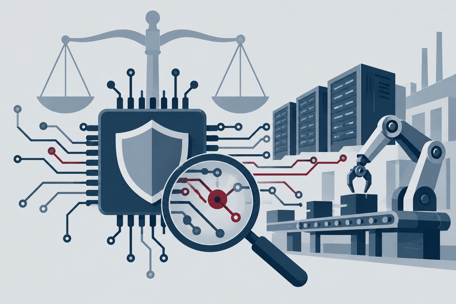 Ilustrație: Comisia Europeană aplică regulamentul AI Act și anchetează incidente de securitate