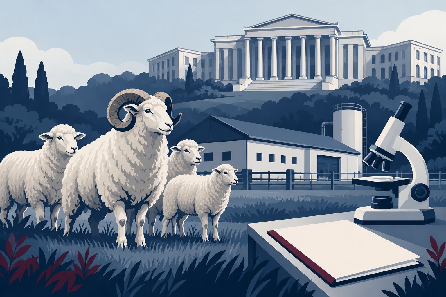 Ilustrație: Deputatul Alexandrin Moiseev cere sprijin pentru cercetarea zootehnică de la Popăuți