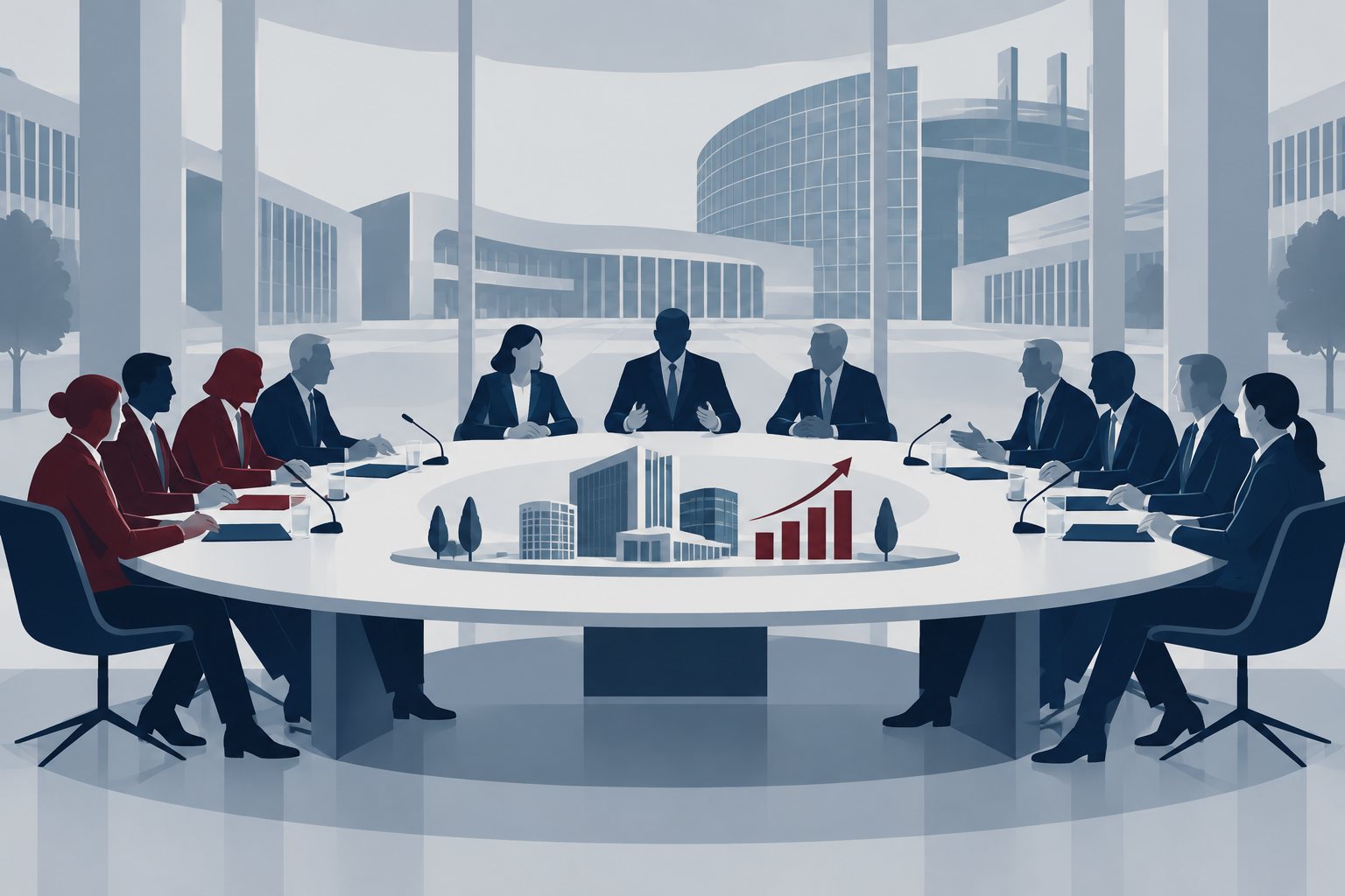 Ilustrație: Negocieri la Bruxelles privind bugetul multianual și competitivitatea europeană