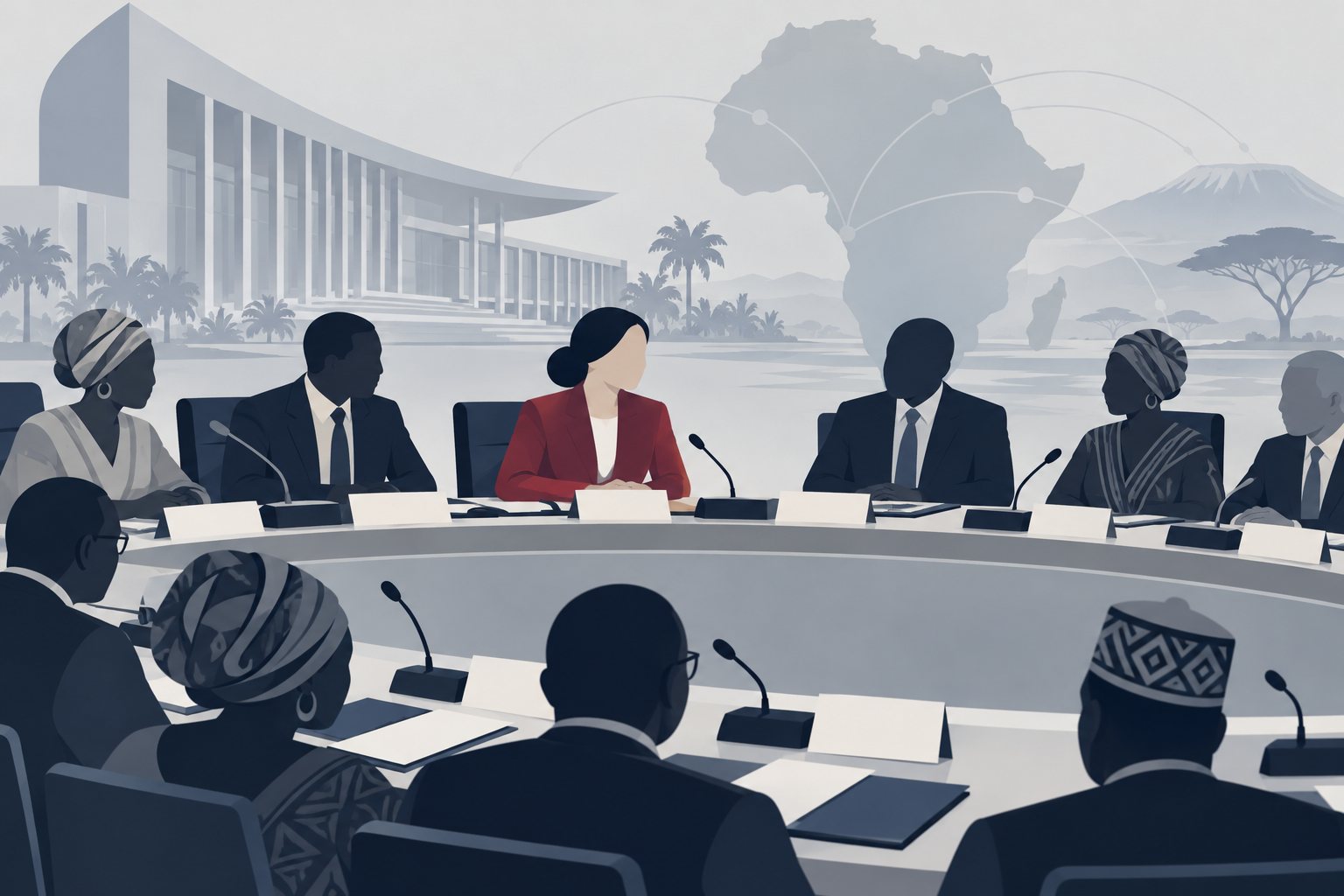 Ilustrație: Senatul a participat la reuniunea secretarilor generali de parlamente din Tanzania