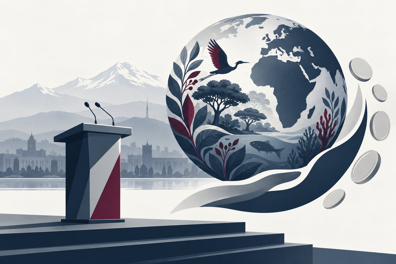 Ilustrație: UE anunță fonduri suplimentare pentru biodiversitate la reuniunea COP17 din Erevan